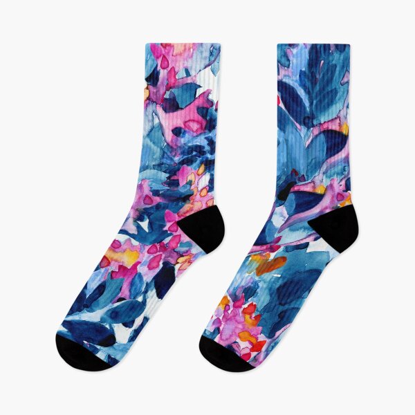 Item preview, Flower garden watercolor designed and sold by SaryandSaff.