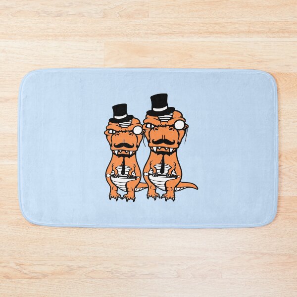 Item preview, 2 T-Rex Sir Gentleman Mr. rich Monocle Glasses Top Hat designed and sold by shirt-o-mat.