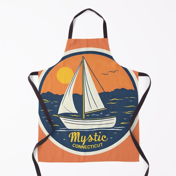 Item preview, Mystic, Connecticut designed and sold by MattBStickers.