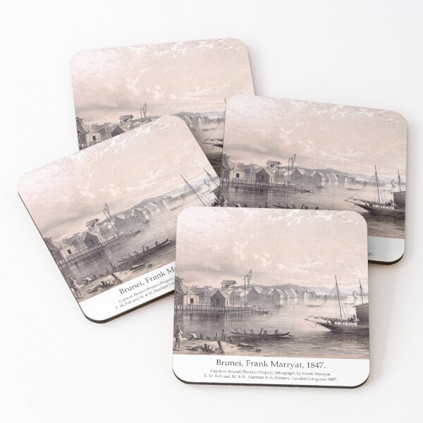 Item preview, Historical Brunei, 1847, by Frank Marryat designed and sold by OffCide.