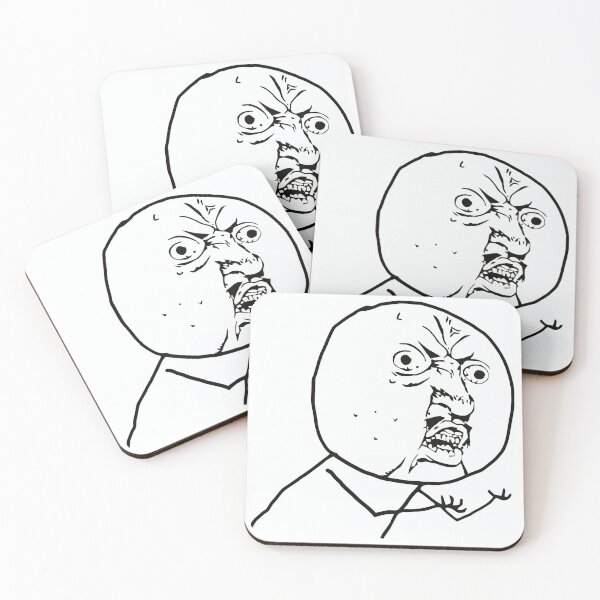 Item preview, Y U NO meme face designed and sold by RogueArtisan.
