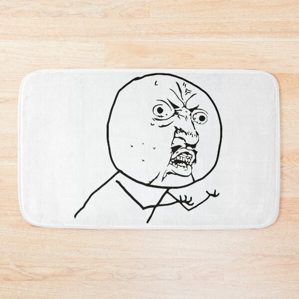 Item preview, Y U NO meme face designed and sold by RogueArtisan.