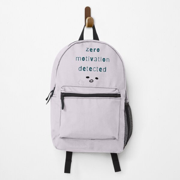 Item preview, Zero Motivation Detected – Sarcastic Minimal Doodle designed and sold by mintmono-studio.