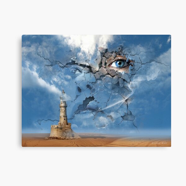 The Sky is the Limit or False Illusions Canvas Print