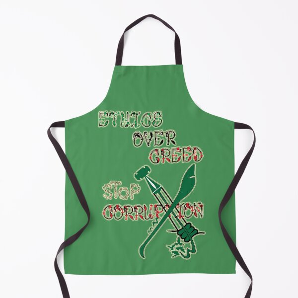 Item preview, Ethics over greed, stop corruption 2 designed and sold by LiaraKalilaMira.