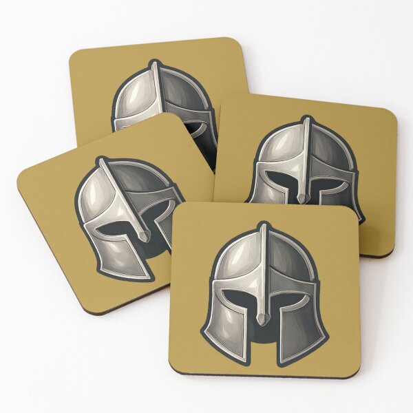 Item preview, Medieval Knight Helmet – Metallic Armor Illustration designed and sold by NoRestDesigns.