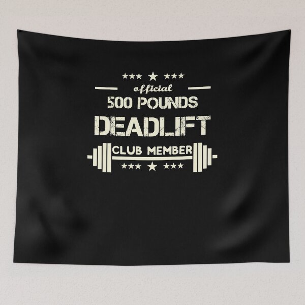 Item preview, Bodybuilding Bodybuilder Weightlifter Deadlift Club Member 500 Pounds designed and sold by Basti09.