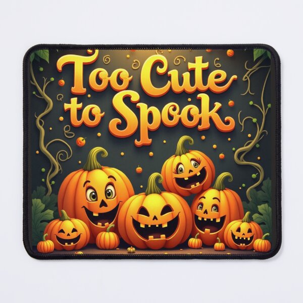 Artikelvorschau, Zu süß zum Gruseln – Entzückendes Halloween-Kürbis-Design entworfen und verkauft von GrafteesGlow.