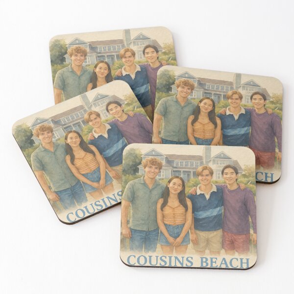Item preview, The Summer I Turned Pretty Cast Watercolor designed and sold by coastalquillco.