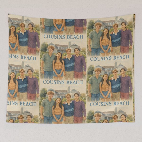 Item preview, The Summer I Turned Pretty Cast Watercolor designed and sold by coastalquillco.