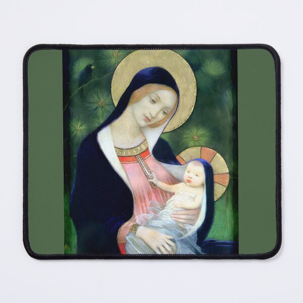 Item preview, Marianne Stokes - Madonna of the Fir Tree designed and sold by Jon-Baran.