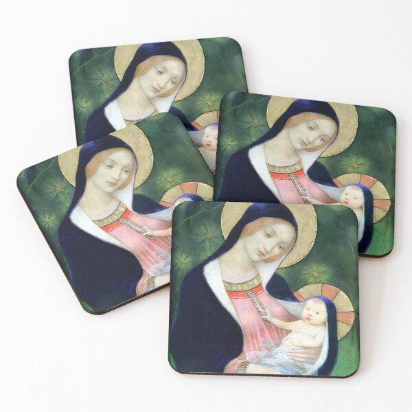 Item preview, Marianne Stokes - Madonna of the Fir Tree designed and sold by Jon-Baran.
