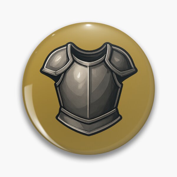 Item preview, Medieval Breastplate – Armor Chest Piece Illustration designed and sold by NoRestDesigns.