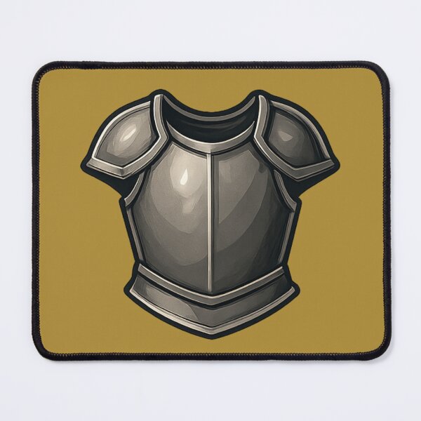 Item preview, Medieval Breastplate – Armor Chest Piece Illustration designed and sold by NoRestDesigns.