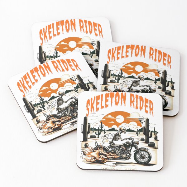 Item preview, Skeleton Rider Fears No Death designed and sold by Jeniwe.