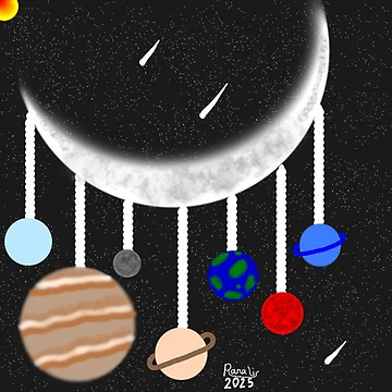 Artwork thumbnail, Celestial Mobile by Ranabgartwork