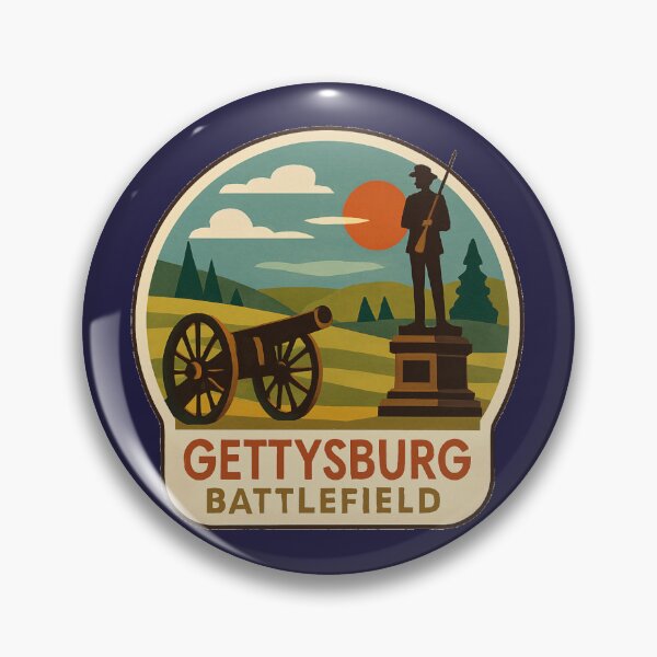 Item preview, Gettysburg designed and sold by Broken Antler Designs .