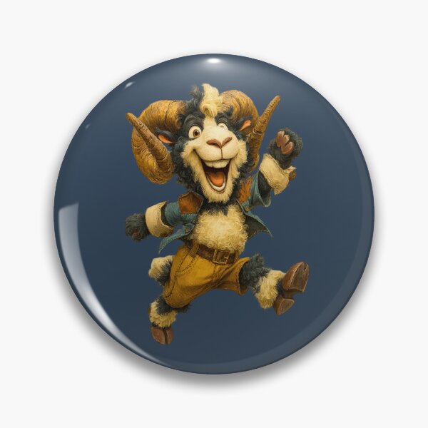 Item preview, Cheerful Bighorn Sheep designed and sold by MYTHIC PEEL STICKERS.