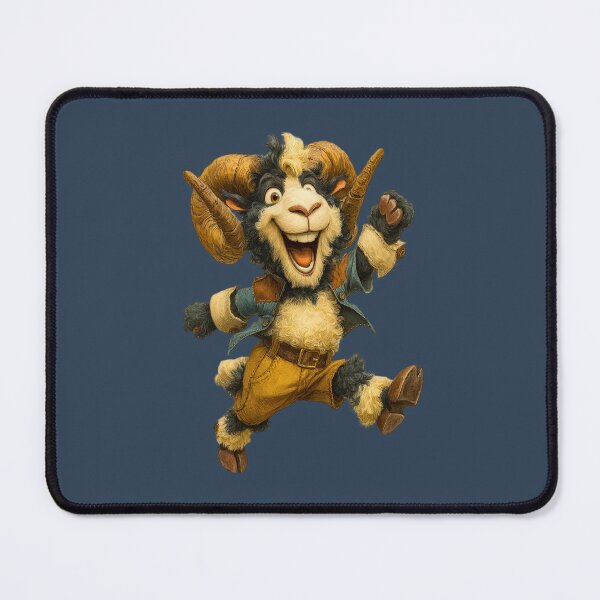Item preview, Cheerful Bighorn Sheep designed and sold by MYTHIC PEEL STICKERS.