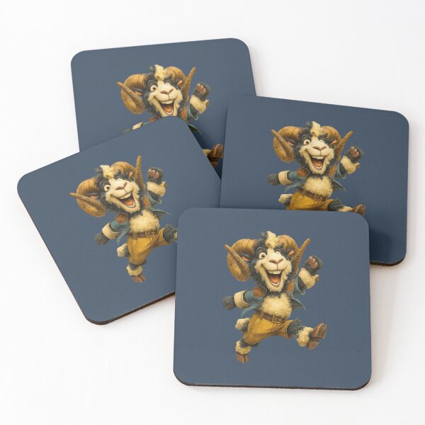 Item preview, Cheerful Bighorn Sheep designed and sold by MYTHIC PEEL STICKERS.