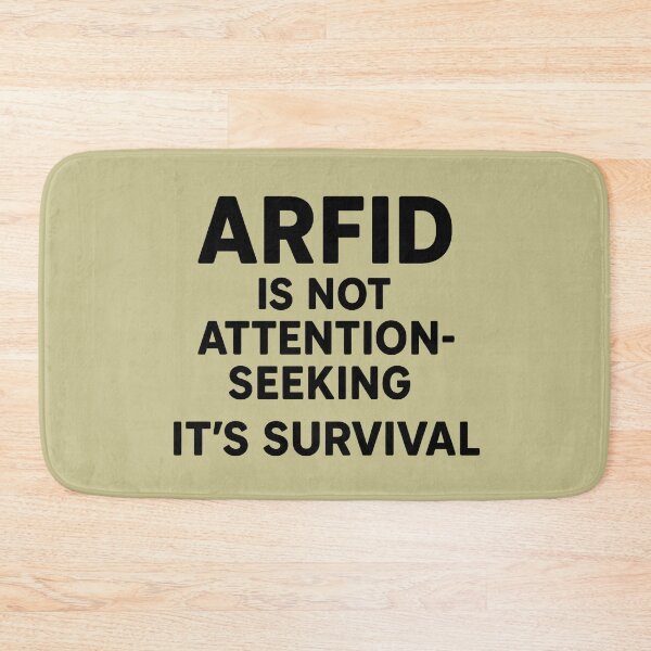 Item preview, ARFID is Not Attention-Seeking, it's Survival designed and sold by Twittlefish.