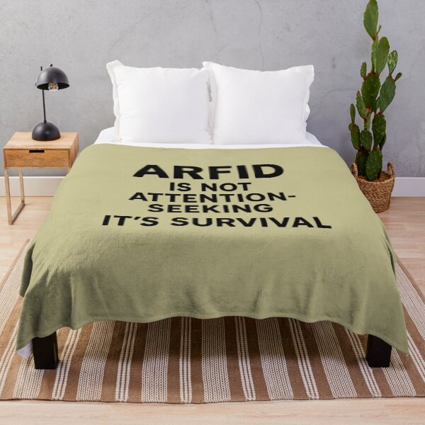 Item preview, ARFID is Not Attention-Seeking, it's Survival designed and sold by Twittlefish.