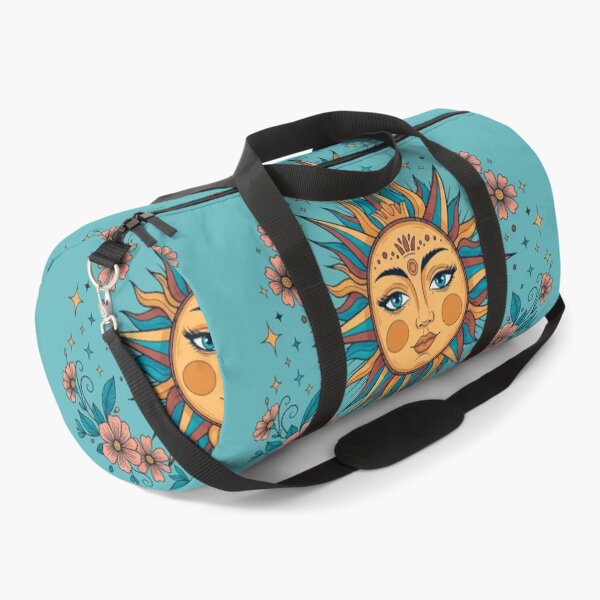 Item preview, Ornamental Boho Sun with Floral Elements – Vibrant Botanical Tattoo Art designed and sold by Ojo de Lilith.