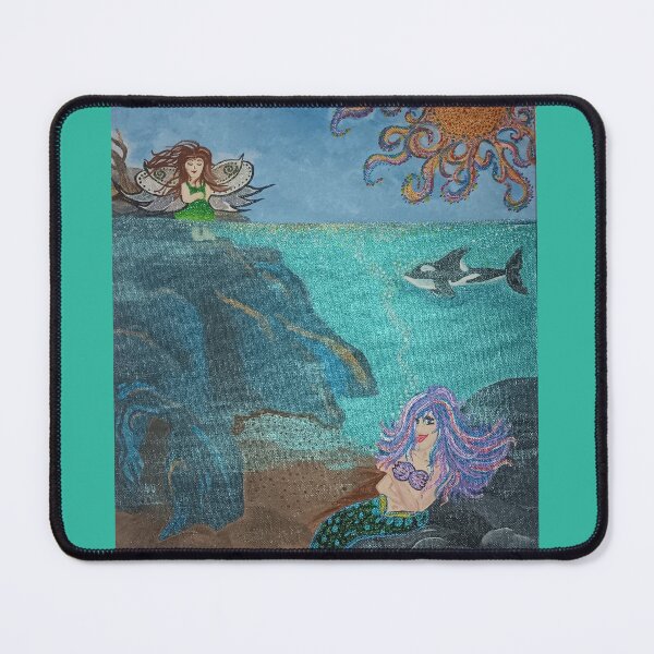 Item preview, Melancholy Mermaid and the Sunlit Sea designed and sold by PEACELOVERSART.
