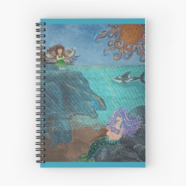 Item preview, Melancholy Mermaid and the Sunlit Sea designed and sold by PEACELOVERSART.