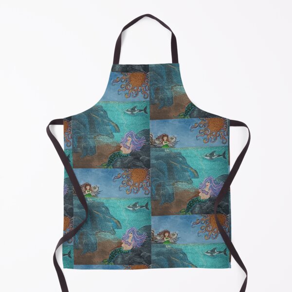 Item preview, Melancholy Mermaid and the Sunlit Sea designed and sold by PEACELOVERSART.