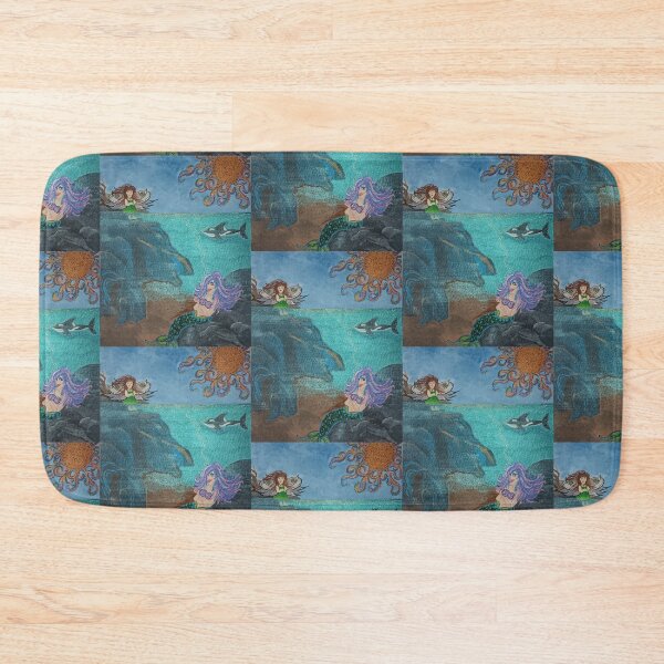 Item preview, Melancholy Mermaid and the Sunlit Sea designed and sold by PEACELOVERSART.