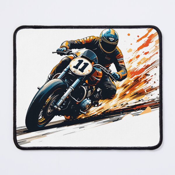 Item preview, Vintage Motorcycle Racing Design for Bikers & Fans designed and sold by AdelieMart.