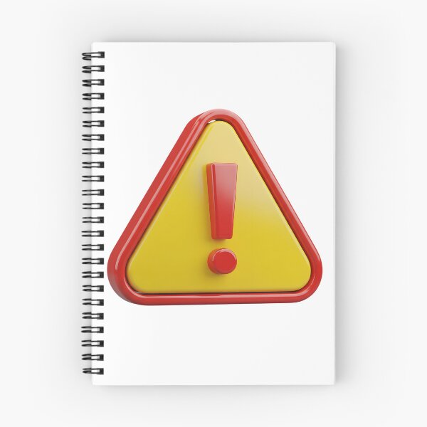 Item preview, Yellow red triangular warning exclamation sign designed and sold by AFernandesDSG.