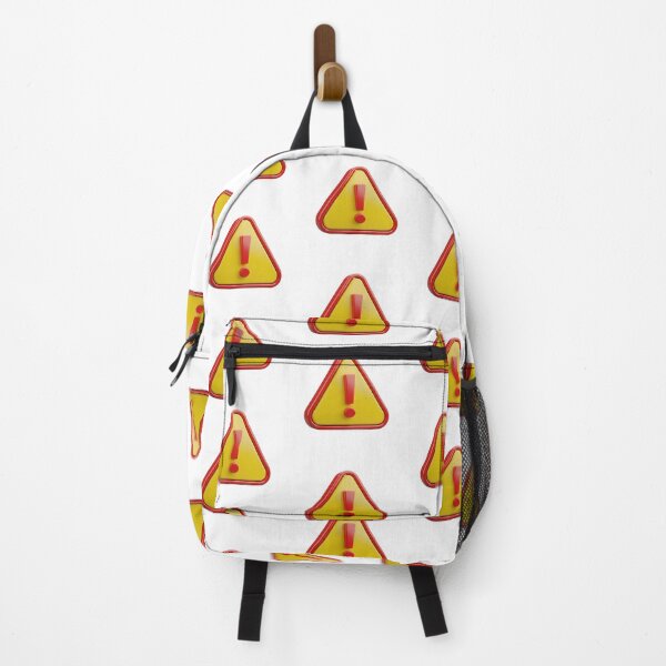 Item preview, Yellow red triangular warning exclamation sign designed and sold by AFernandesDSG.