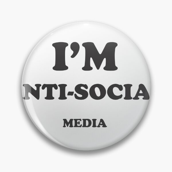 Item preview, Camiseta "Soy antisocial... Redes - Divertida camiseta para introvertidos" designed and sold by ColorWheelDsign.