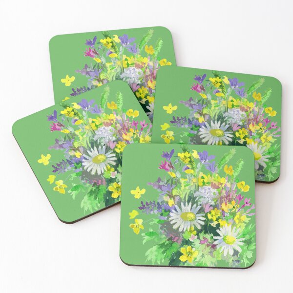 Item preview, Wild flowers bouquet designed and sold by Lemontreeart63.