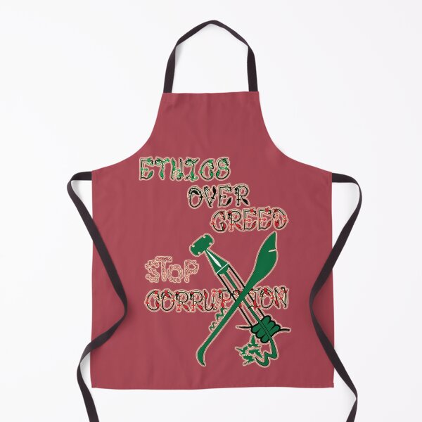 Item preview, Ethics over greed, stop corruption 3 designed and sold by ZeYaKalilaMira.