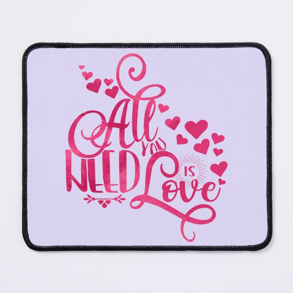 Item preview, All You Need Is Love | Inspirational Quote | Positive Message Gifts & Apparel designed and sold by Hope & Light Designs.