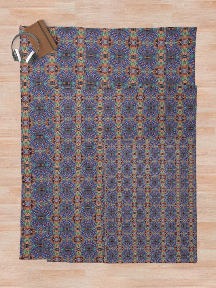 Thumbnail 5 of 6, Throw Blanket, pattern designed and sold by The Hand That Listens.