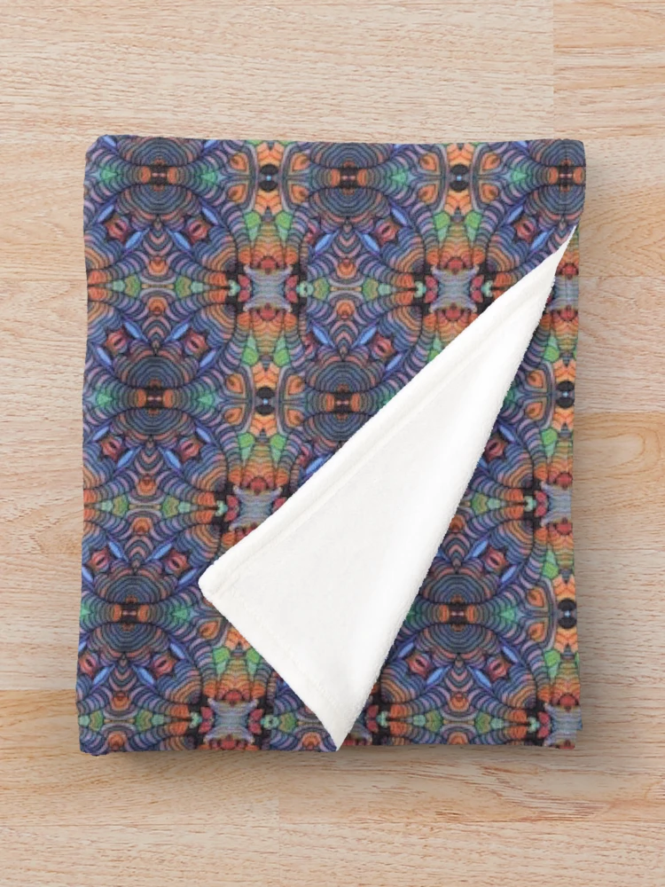 Thumbnail 3 of 6, Throw Blanket, pattern designed and sold by The Hand That Listens.