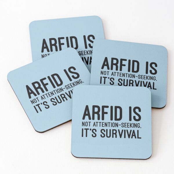 Item preview, ARFID is Not Attention-Seeking, it's Survival designed and sold by Twittlefish.