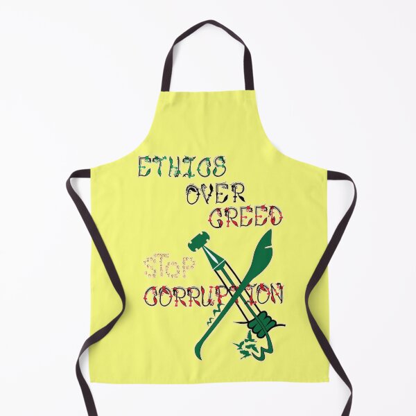 Item preview, Ethics over greed, stop corruption 7 designed and sold by ZeYaKalilaMira.