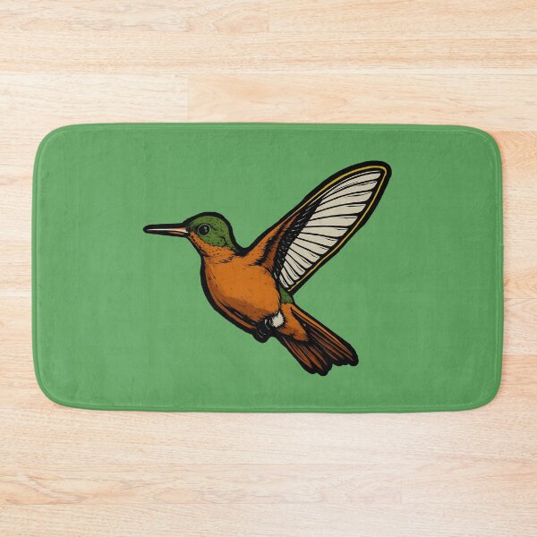Item preview, Cinnamon Hummingbird – Colorful Bird Art designed and sold by donwillisjrart.