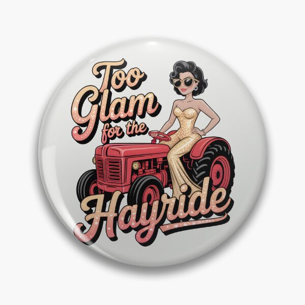 Artikelvorschau, Too Glam for the Hayride – Lustiges, stilvolles Herbstdesign entworfen und verkauft von Jollys-ArtShop.