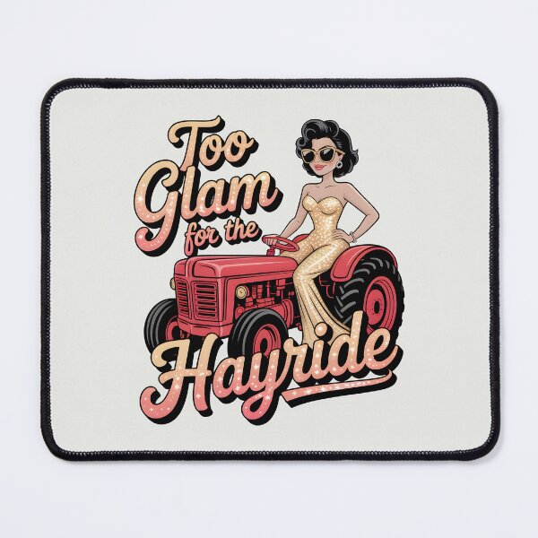 Item preview, Too Glam for the Hayride - Funny Stylish Fall Design designed and sold by Jollys-ArtShop.
