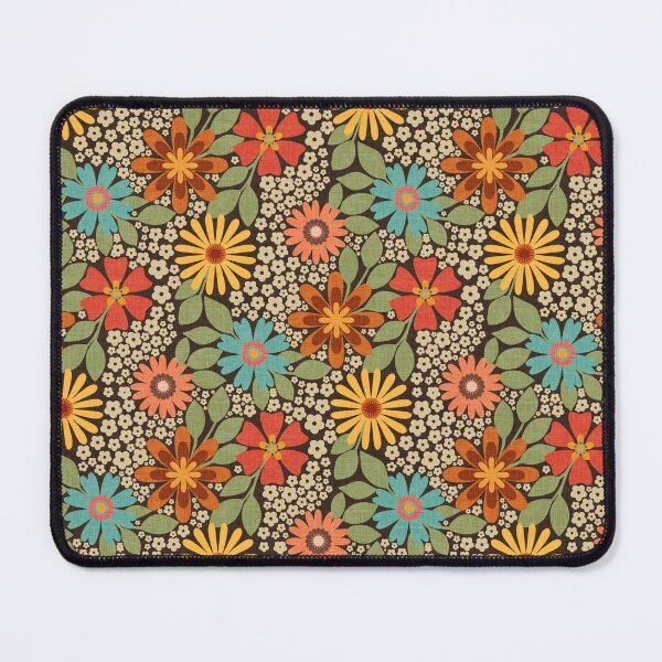 Item preview, 70s Retro Florals designed and sold by SeeMyArt Designs.