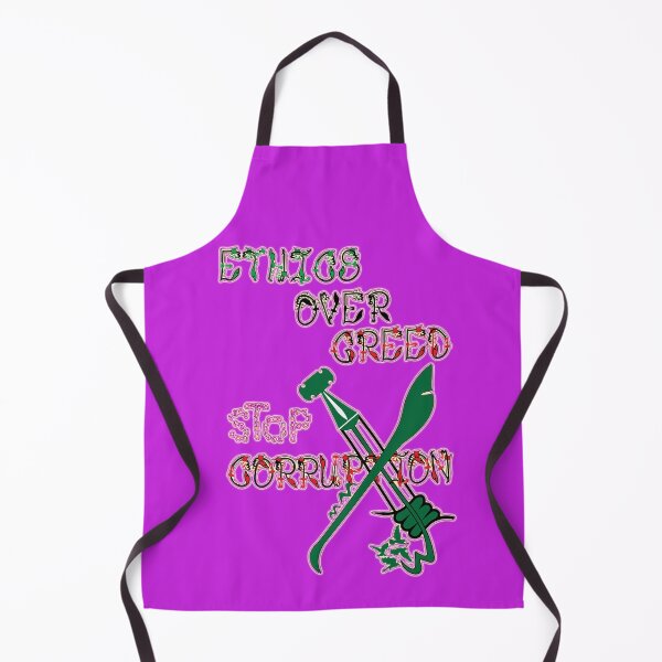 Item preview, Ethics over greed, stop corruption 8 designed and sold by ZeYaKalilaMira.