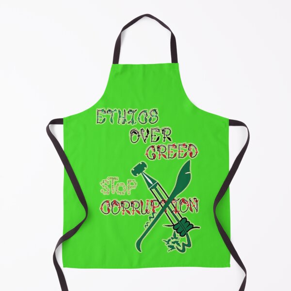 Item preview, Ethics over greed, stop corruption 9 designed and sold by ZeYaKalilaMira.
