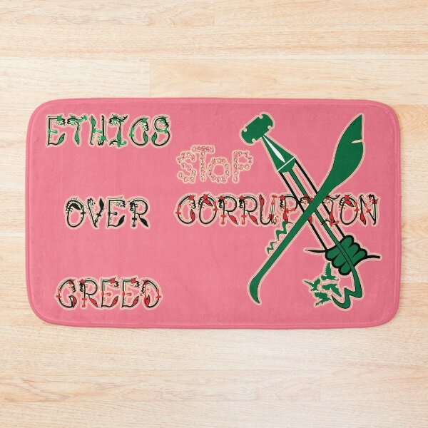Item preview, Ethics over greed, stop corruption 10 designed and sold by LiaraKalilaMira.