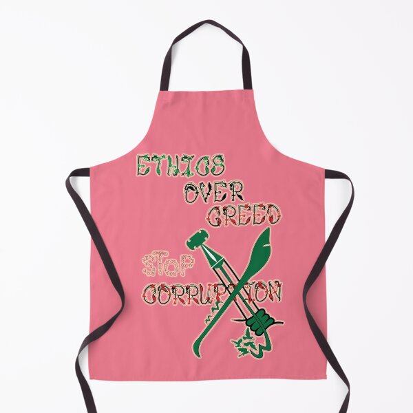 Item preview, Ethics over greed, stop corruption 10 designed and sold by ZeYaKalilaMira.